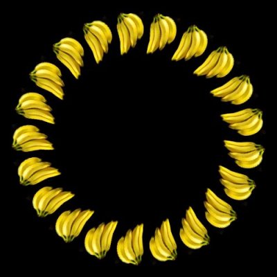 food banana round preview