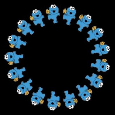 food cookie M round preview