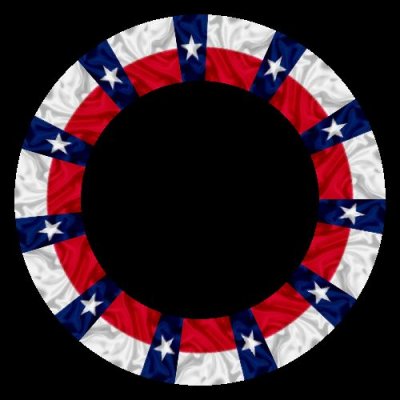 Texas flag round preview