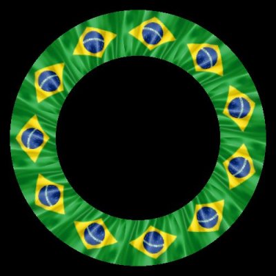 brazil flag round preview