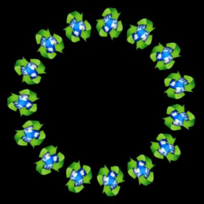 globe recycle round preview