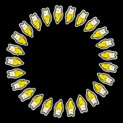 banana e round preview