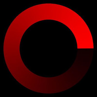 Darkred to red animation round preview