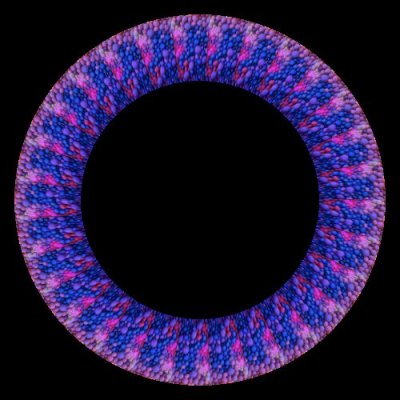 fuzzy bubbles round preview