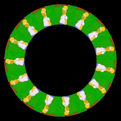 Homer  bush animation 2 of 6 round preview