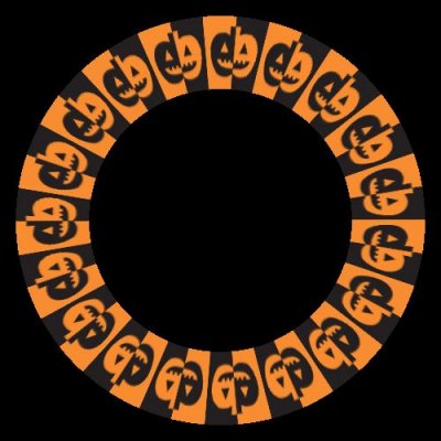 pumkin art halloween round preview