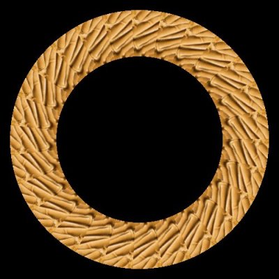 peanut butter mandala (trust me) round preview