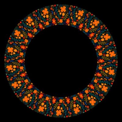 Autum leaves round preview