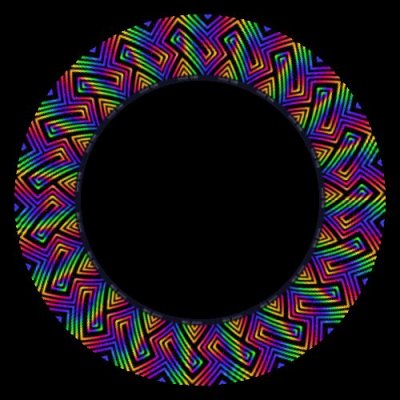 rainbow geo round preview