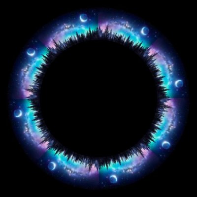 trippy moon round preview