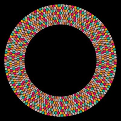 Color star round preview