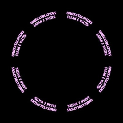 Congratulations Sarah Walter round preview