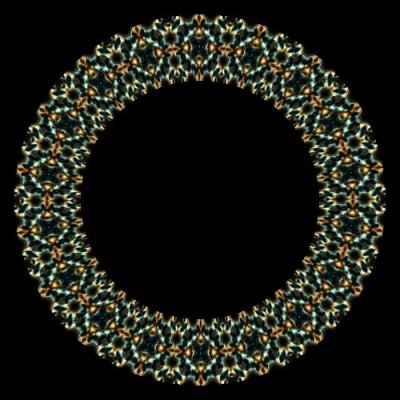 motif cosmique round preview