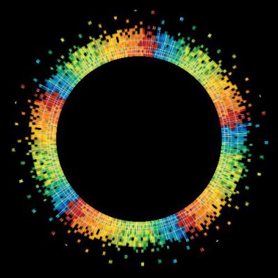 colourfull cubes round preview