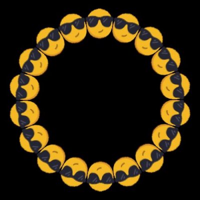 cool emoji round preview