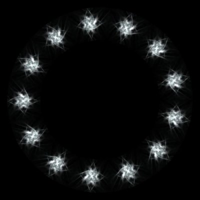 0psychedelic 3d geometrical round preview