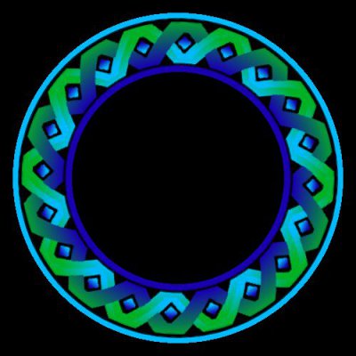 braid blue round preview