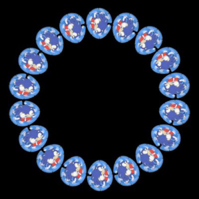 Sonic spin dash ! round preview