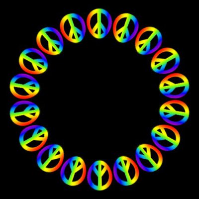 hippies logo round preview