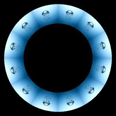 water bubble round preview